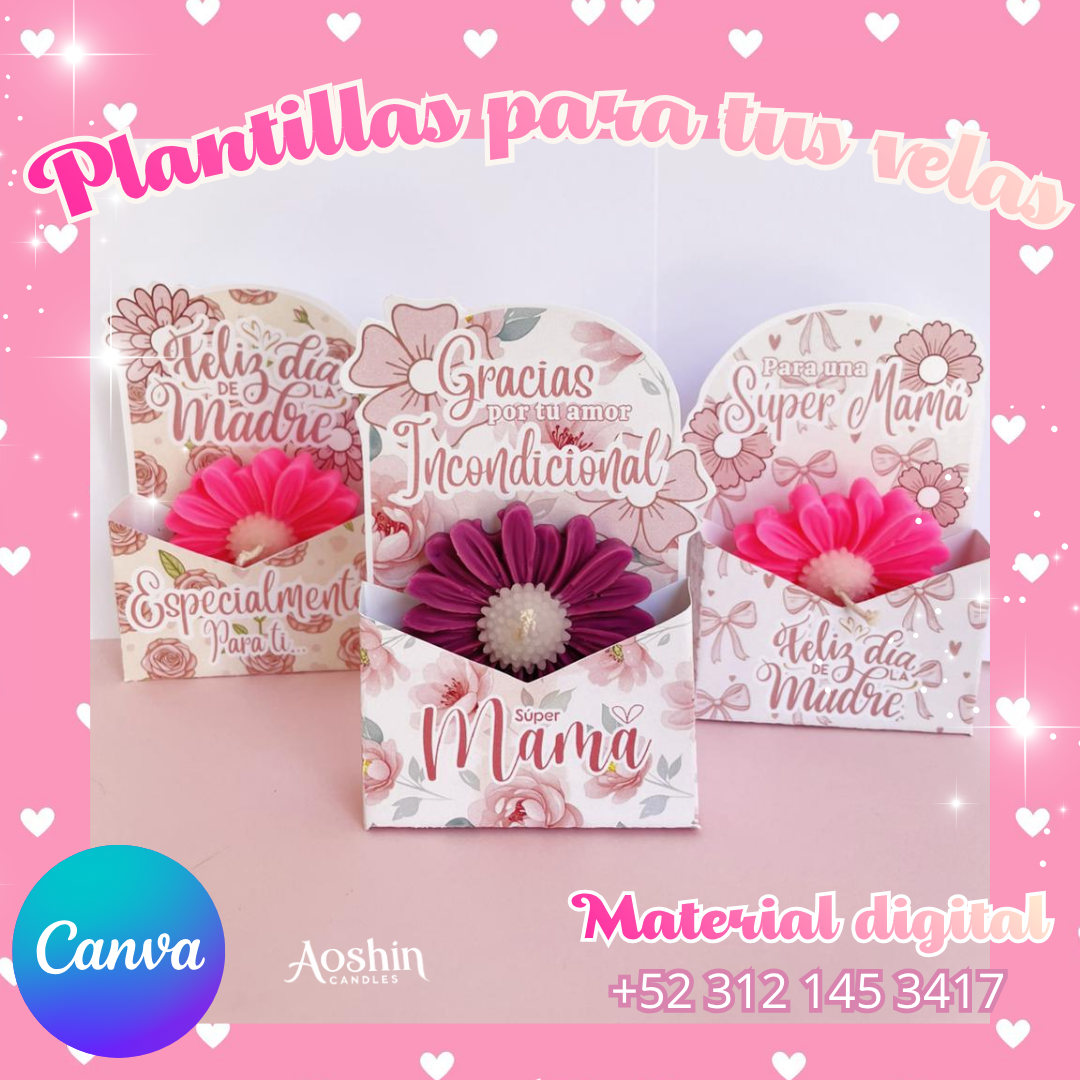Caja Tipo sobre Día de las Madres