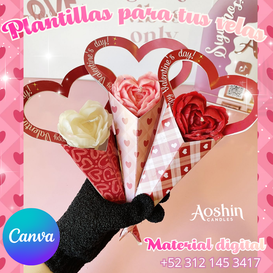 PORTAFLOR SAN VALENTIN